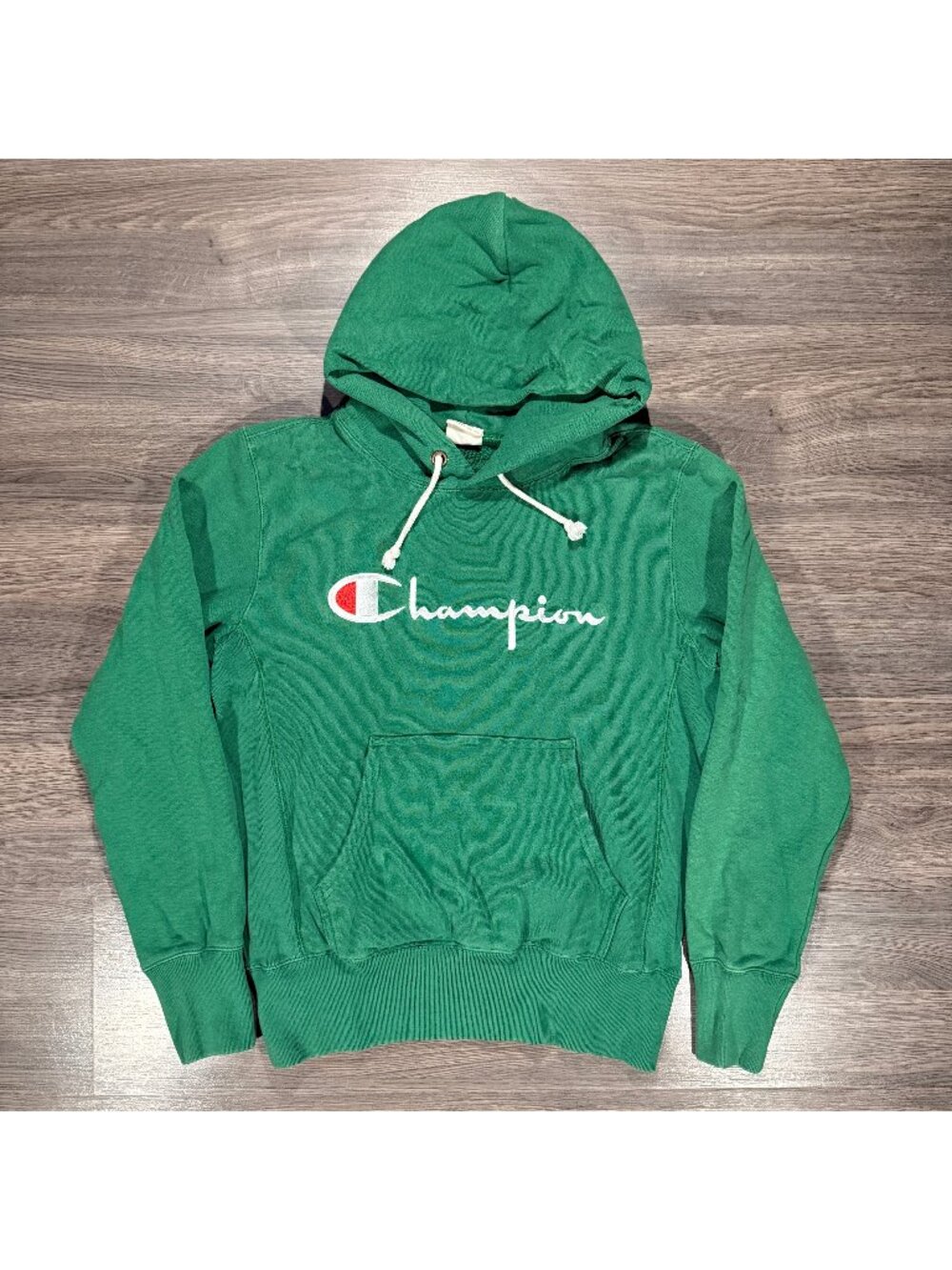 *Vintage Champion Women's Reverse Weave Hoodie - Green